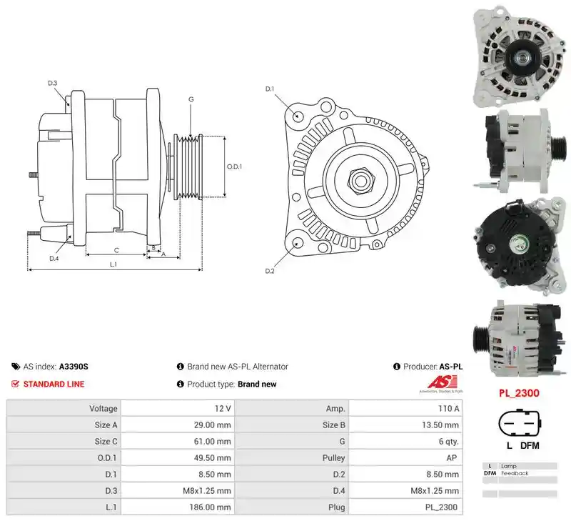 AS-PL A3390S