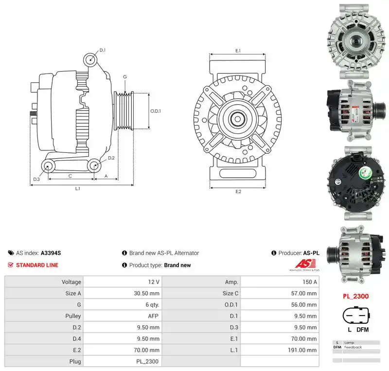 AS-PL A3394S