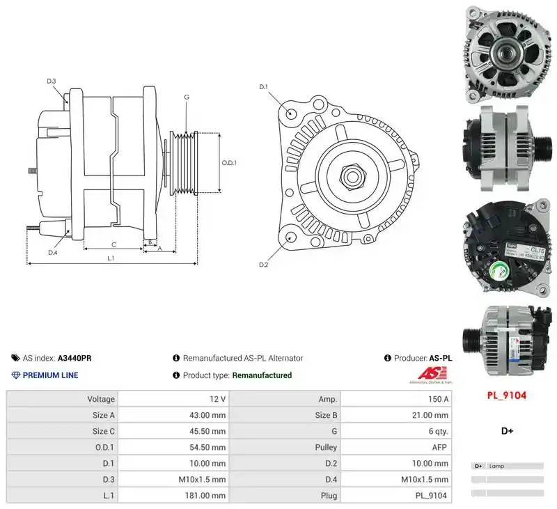 AS-PL A3440PR AS-PL A3440PR