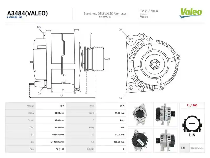 AS-PL A3484(VALEO) AS-PL A3484(VALEO)