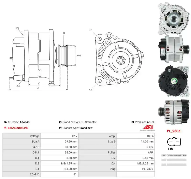 AS-PL A3494S
