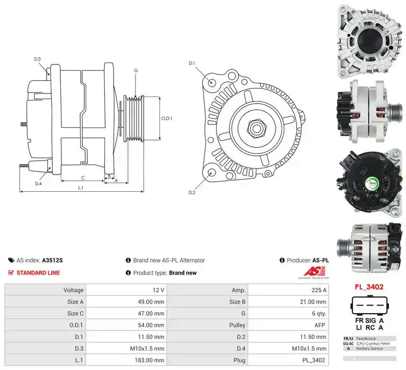 AS-PL A3512S