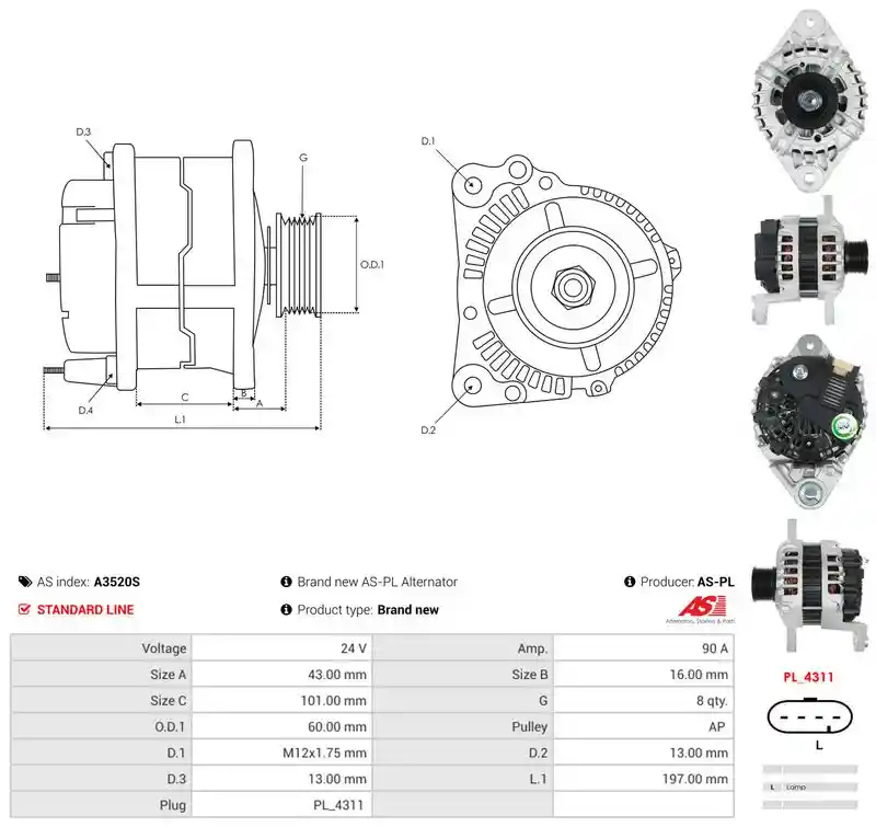 AS-PL A3520S