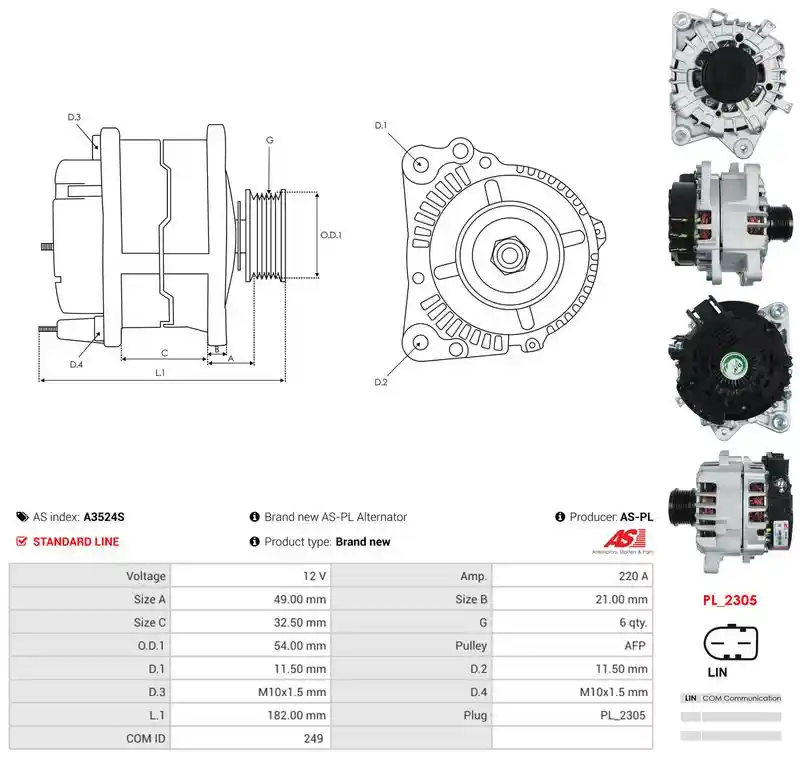 AS-PL A3524S