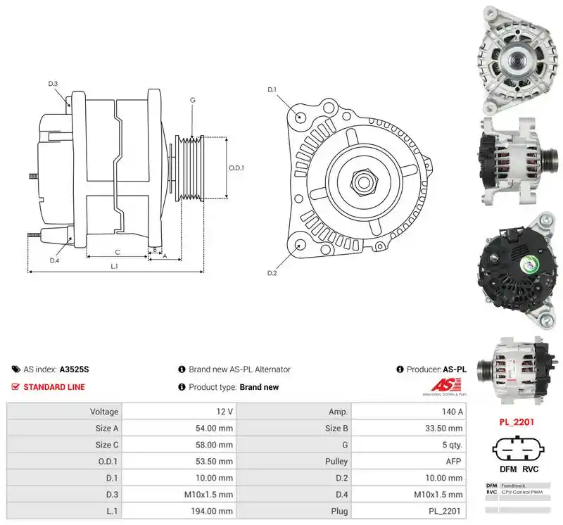 AS-PL A3525S