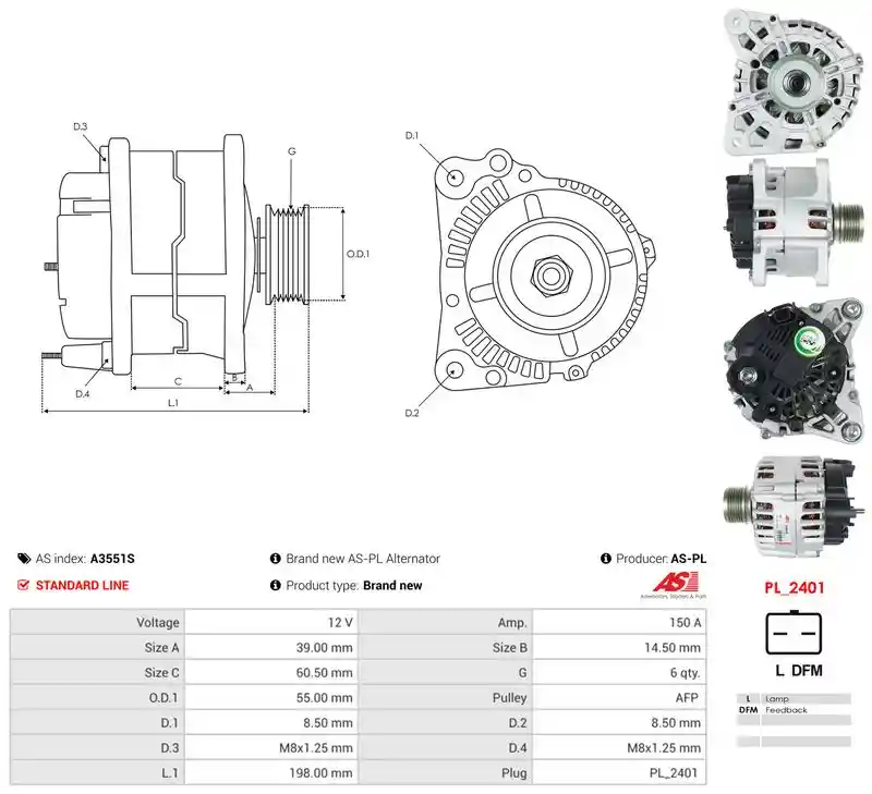 AS-PL A3551S