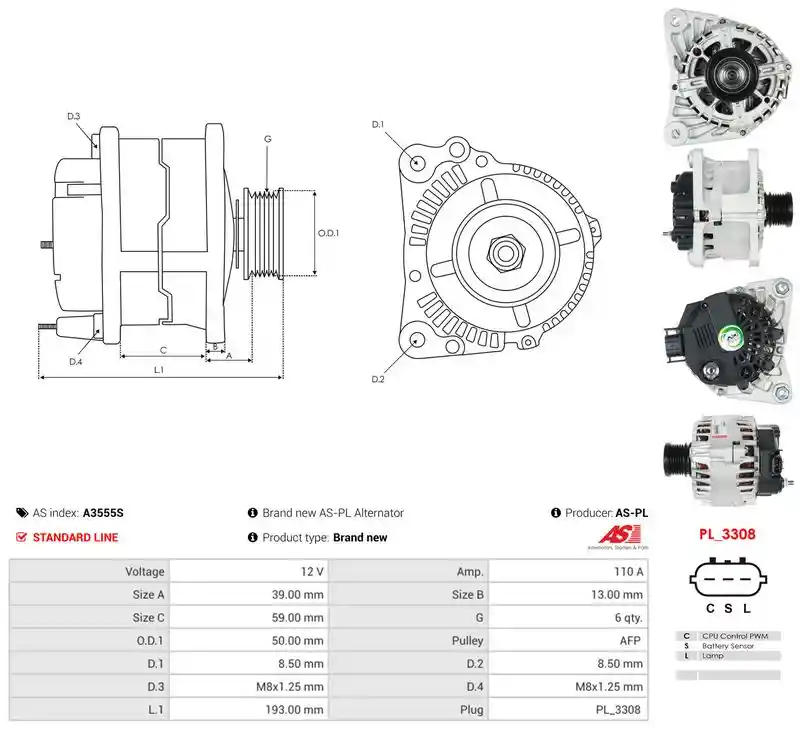 AS-PL A3555S
