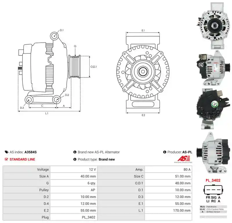 AS-PL A3584S