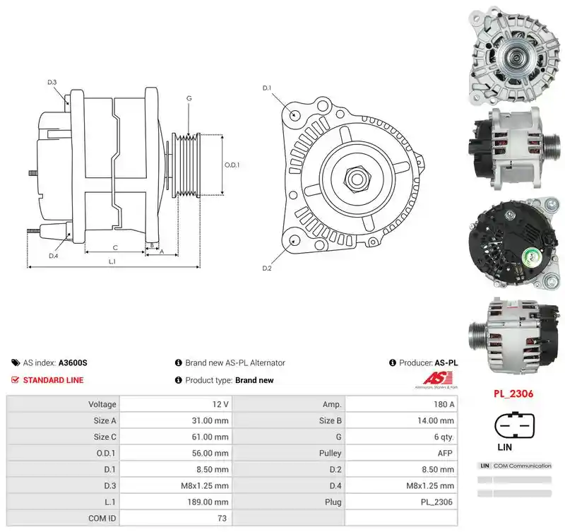 AS-PL A3600S