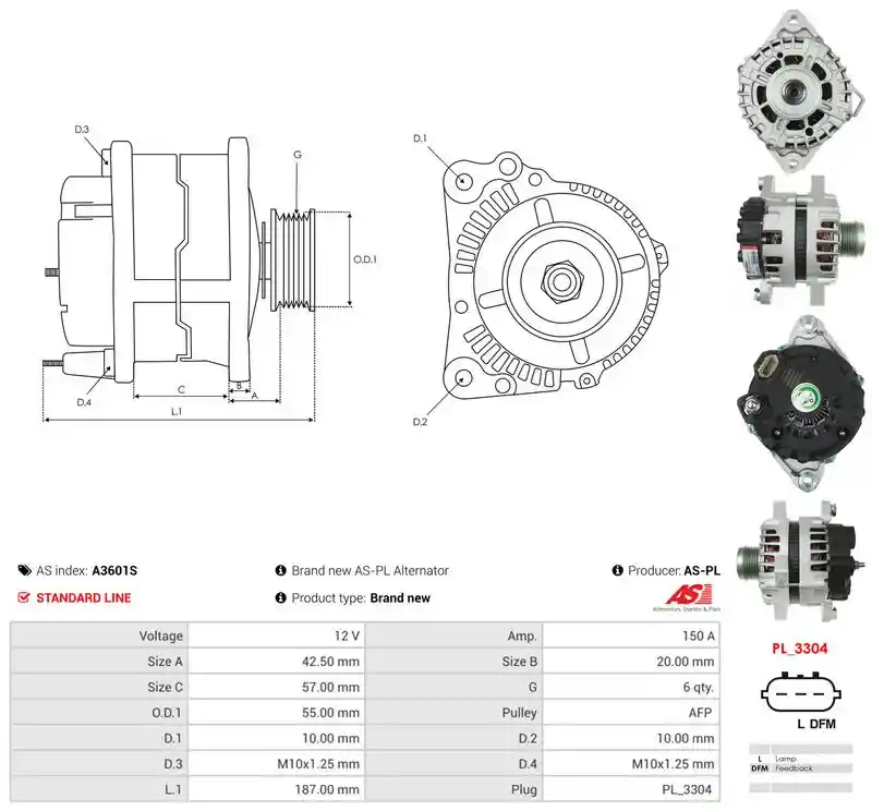 AS-PL A3601S
