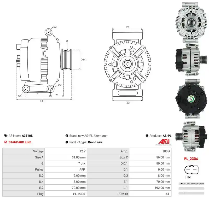 AS-PL A3610S