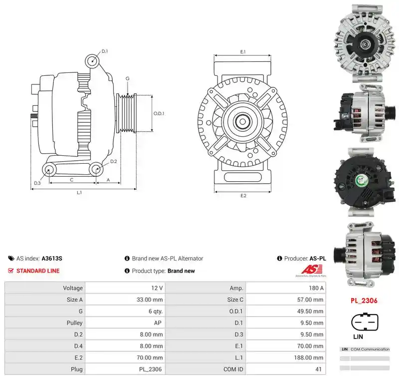 AS-PL A3613S