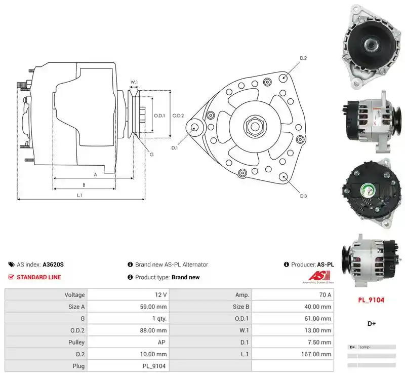 AS-PL A3620S