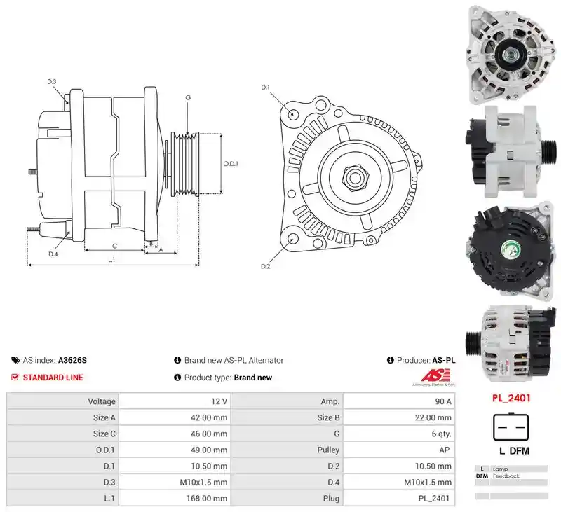 AS-PL A3626S