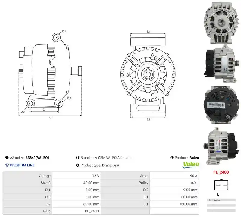 AS-PL A3641(VALEO)