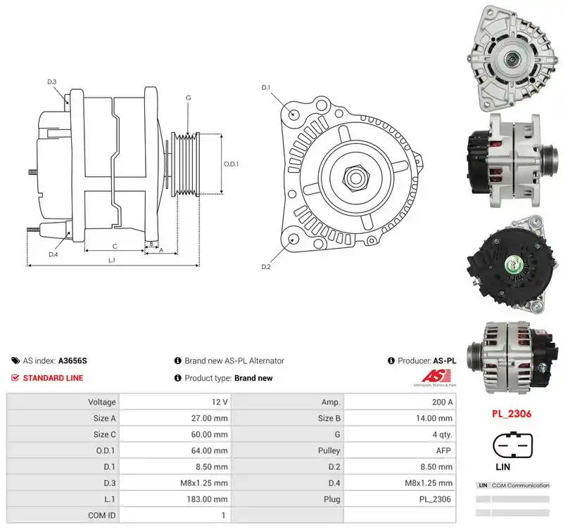AS-PL A3656S