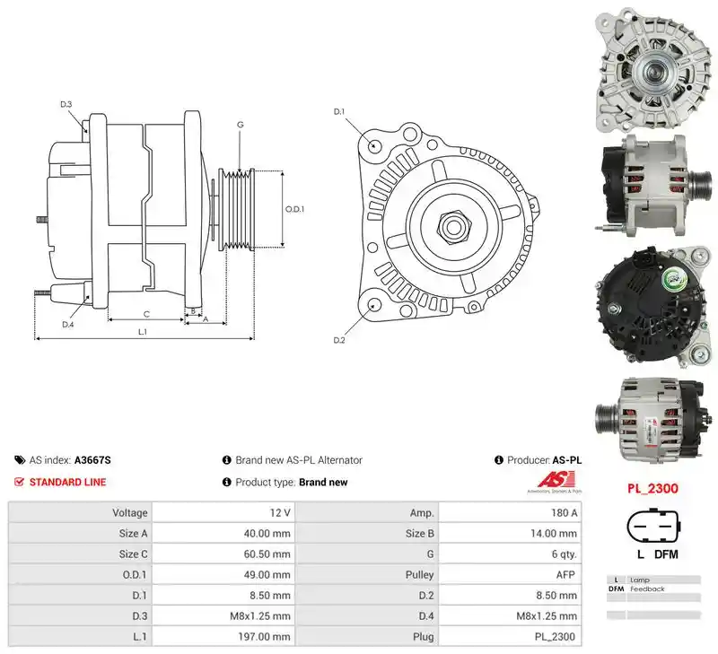 AS-PL A3667S