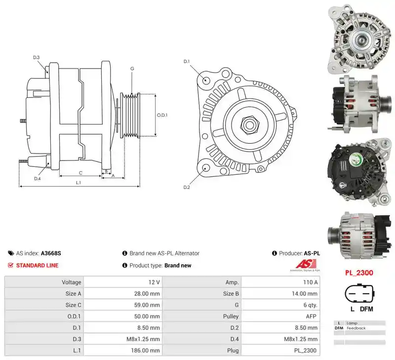 AS-PL A3668S