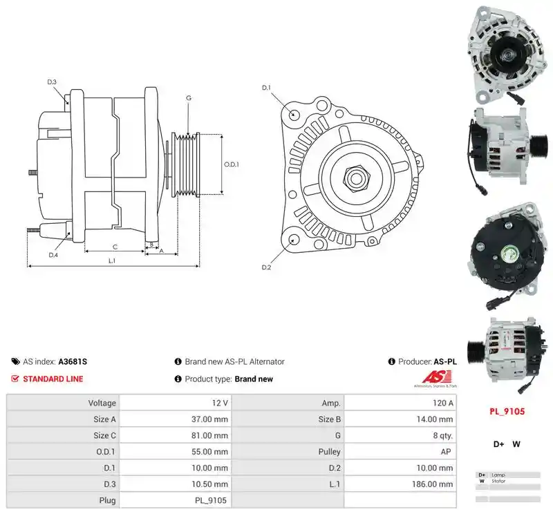 AS-PL A3681S