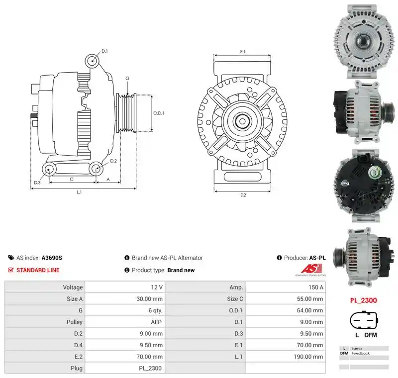 AS-PL A3690S
