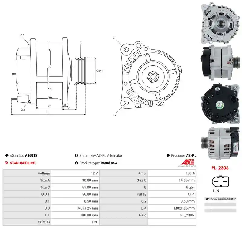 AS-PL A3693S