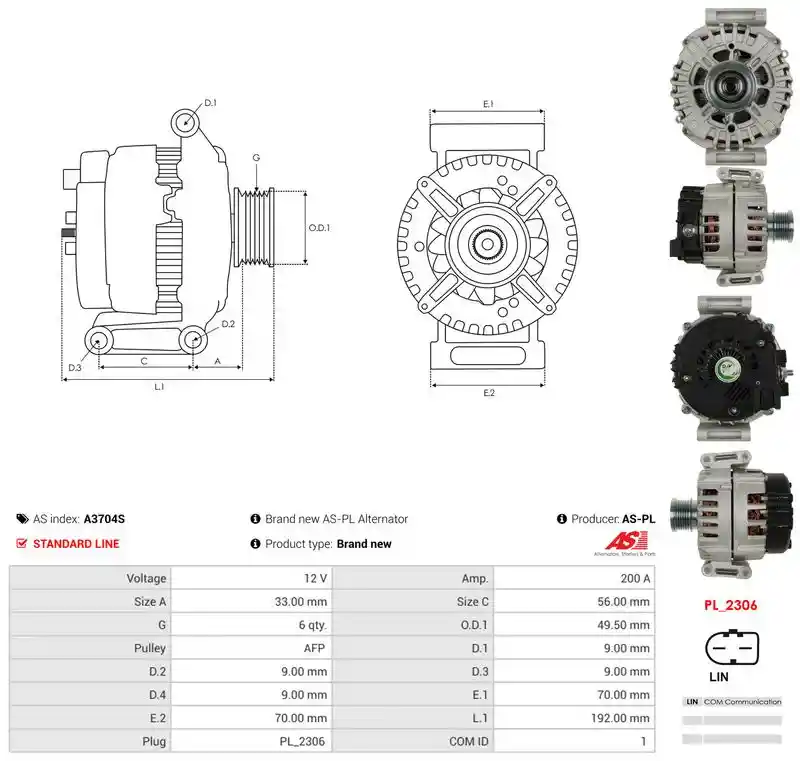 AS-PL A3704S