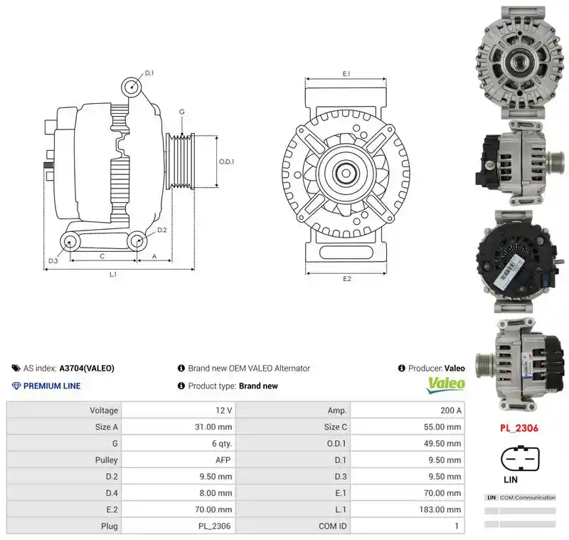 AS-PL A3704(VALEO)