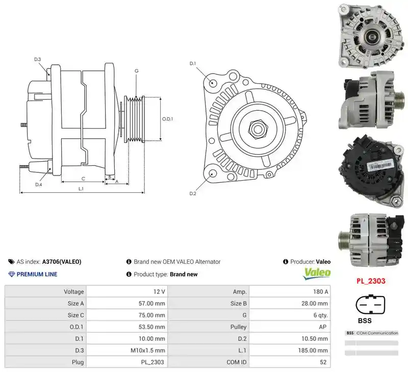 AS-PL A3706(VALEO)