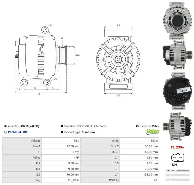 AS-PL A3710(VALEO)
