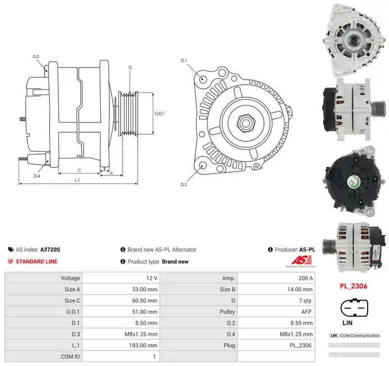 AS-PL A3720S