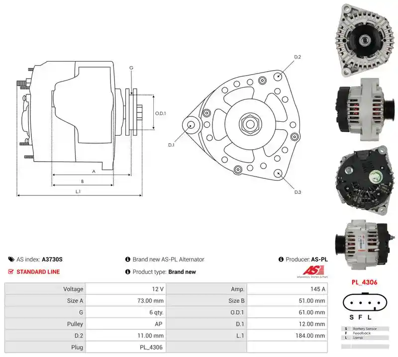 AS-PL A3730S