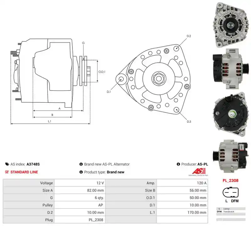 AS-PL A3748S