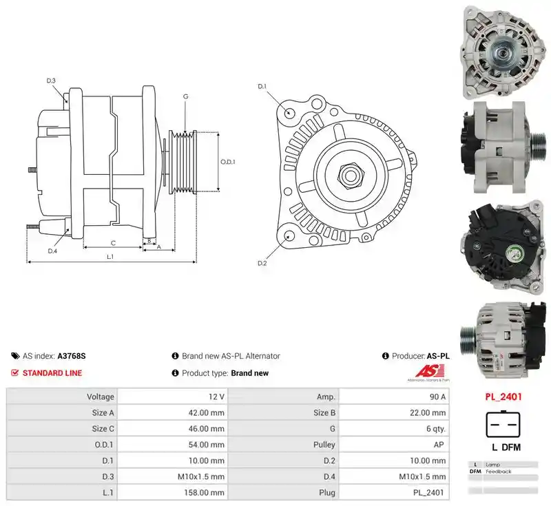 AS-PL A3768S