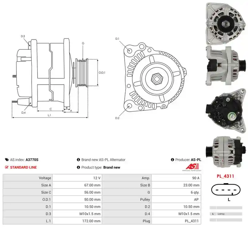AS-PL A3770S
