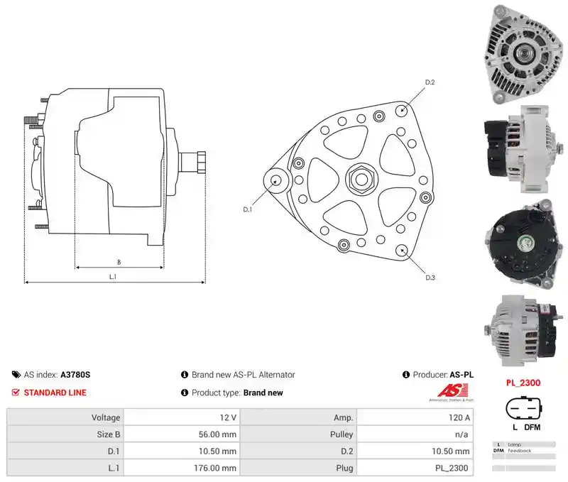 AS-PL A3780S