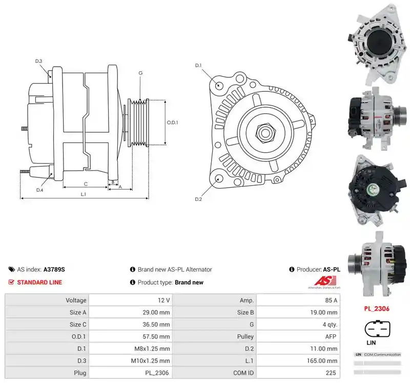 AS-PL A3789S
