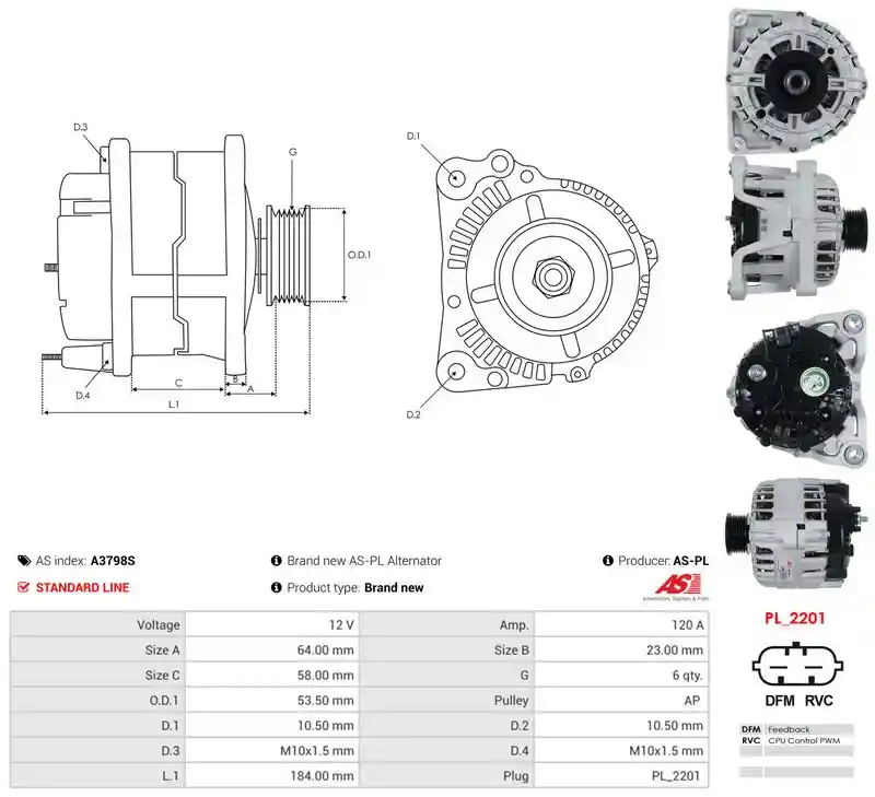 AS-PL A3798S
