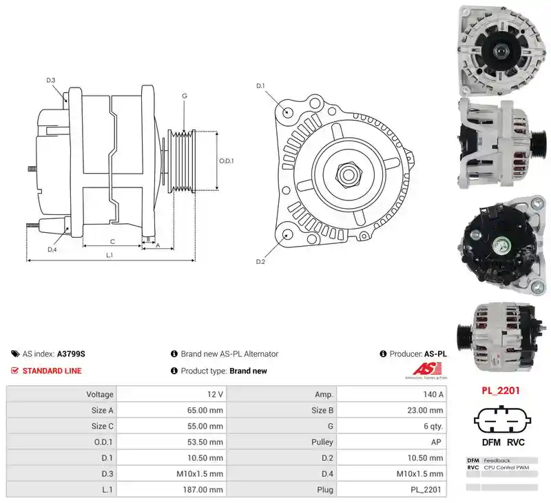 AS-PL A3799S
