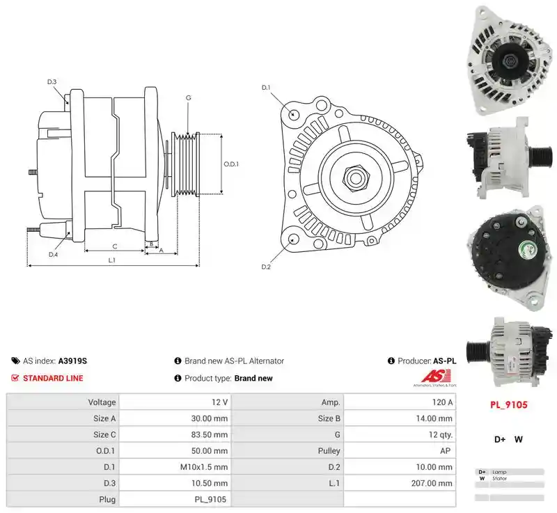 AS-PL A3919S