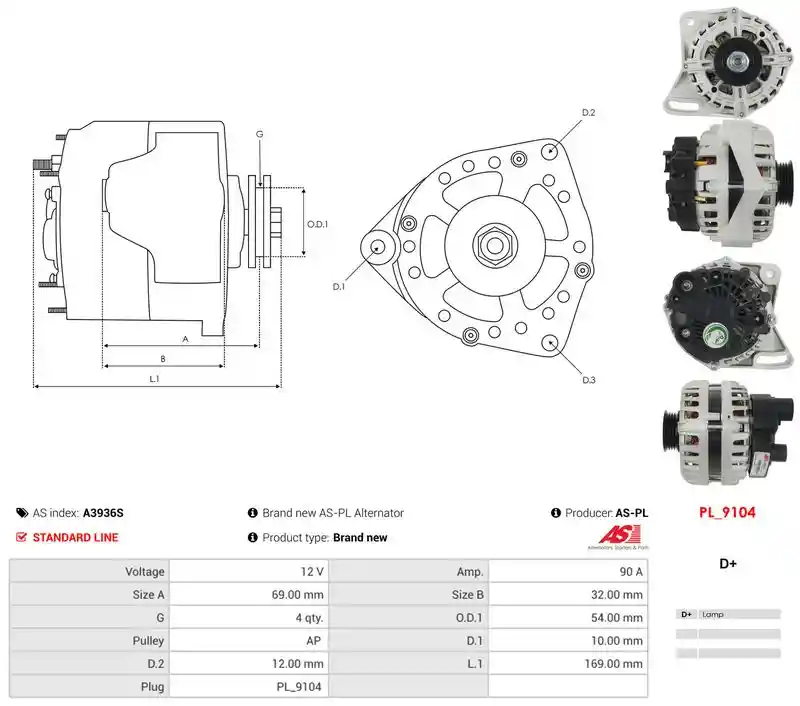AS-PL A3936S