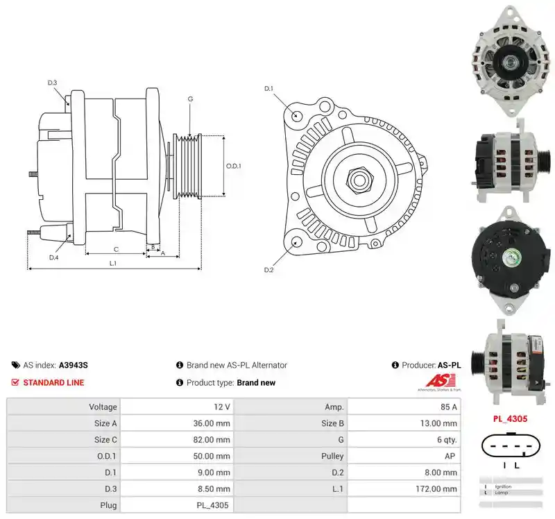 AS-PL A3943S