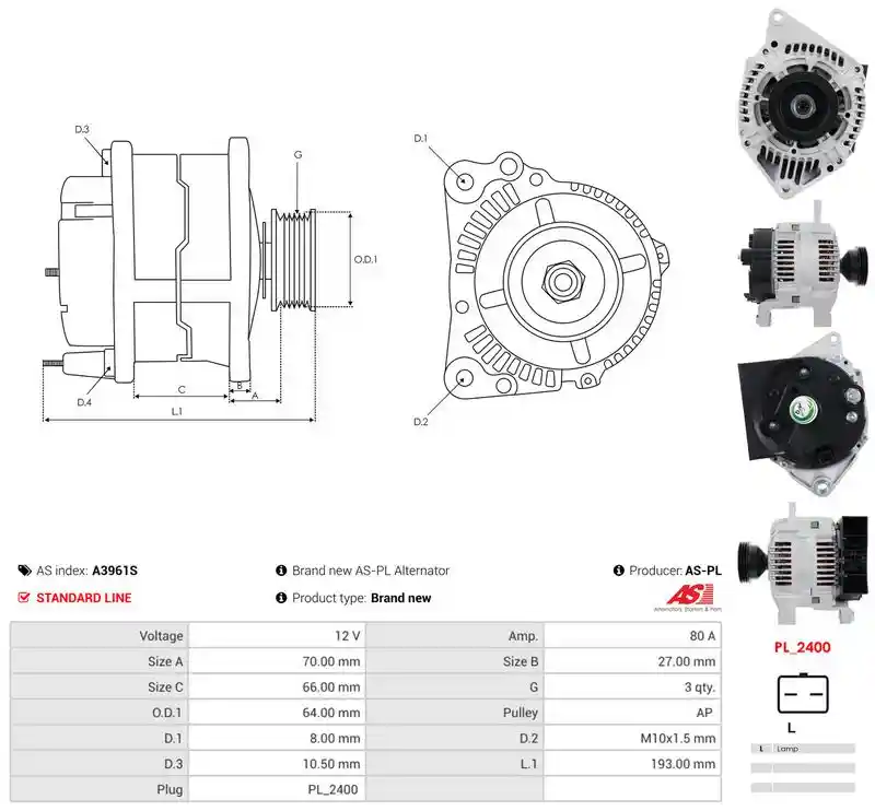 AS-PL A3961S