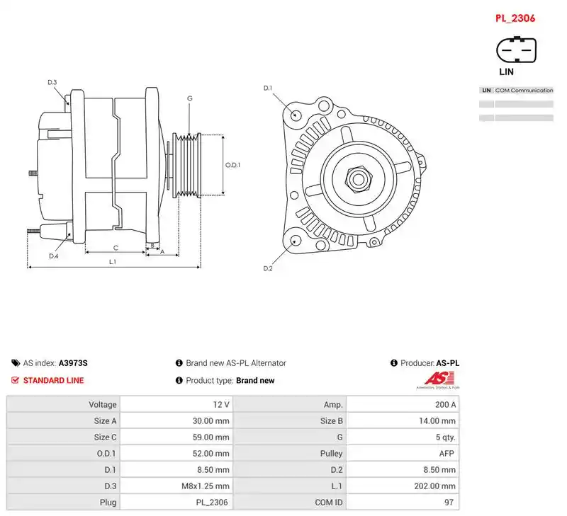 AS-PL A3973S