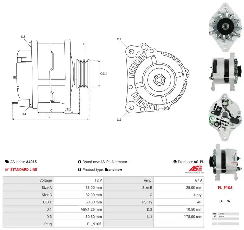 AS-PL A4015