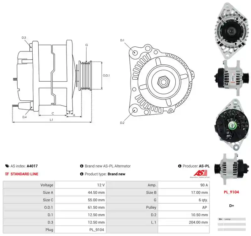 AS-PL A4017
