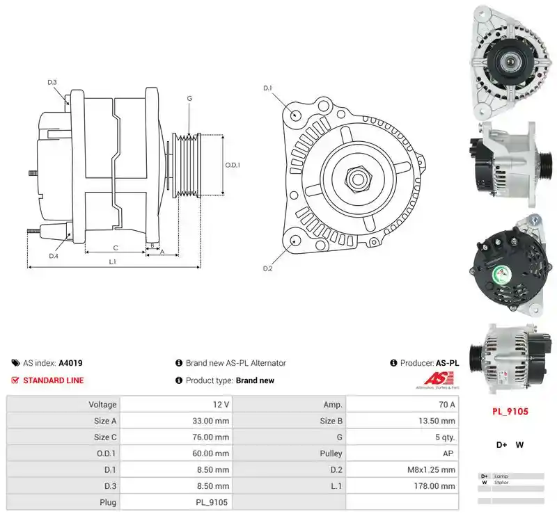 AS-PL A4019