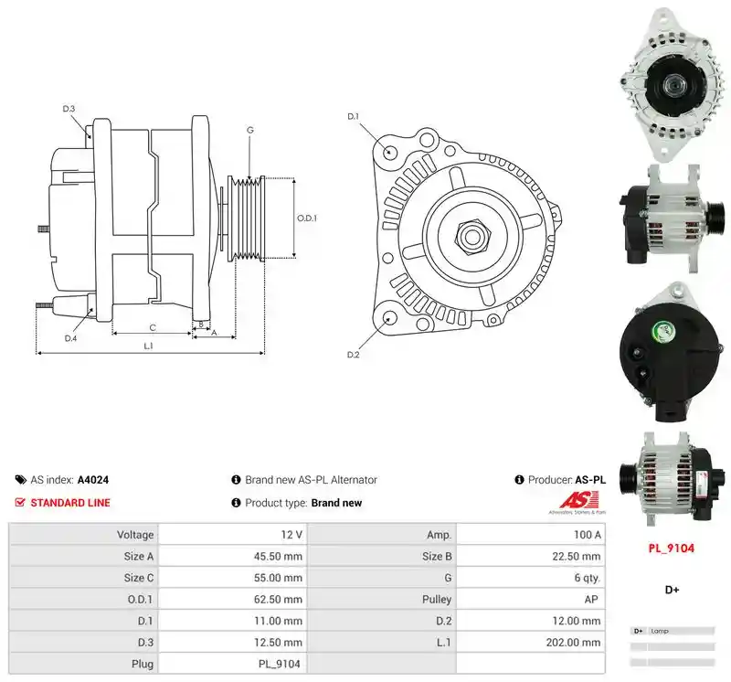 AS-PL A4024