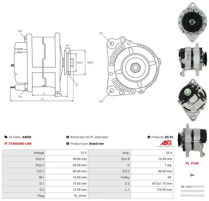 AS-PL A4030