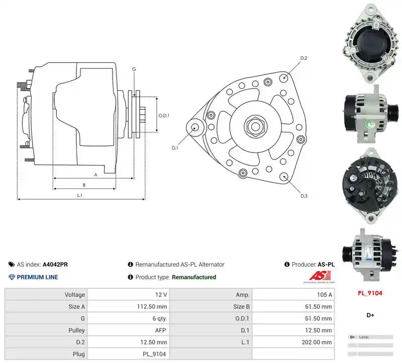 AS-PL A4042PR