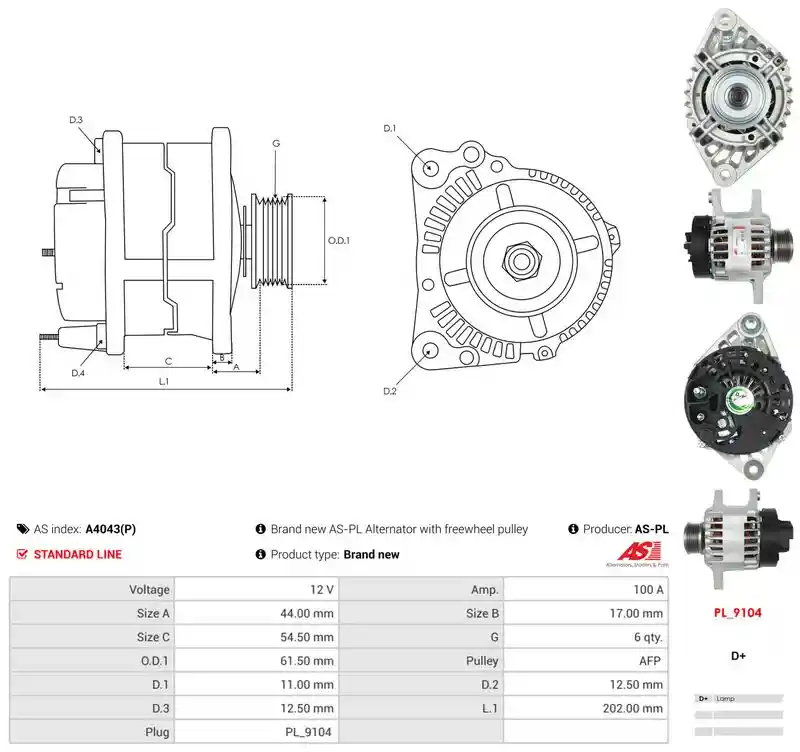 AS-PL A4043(P)